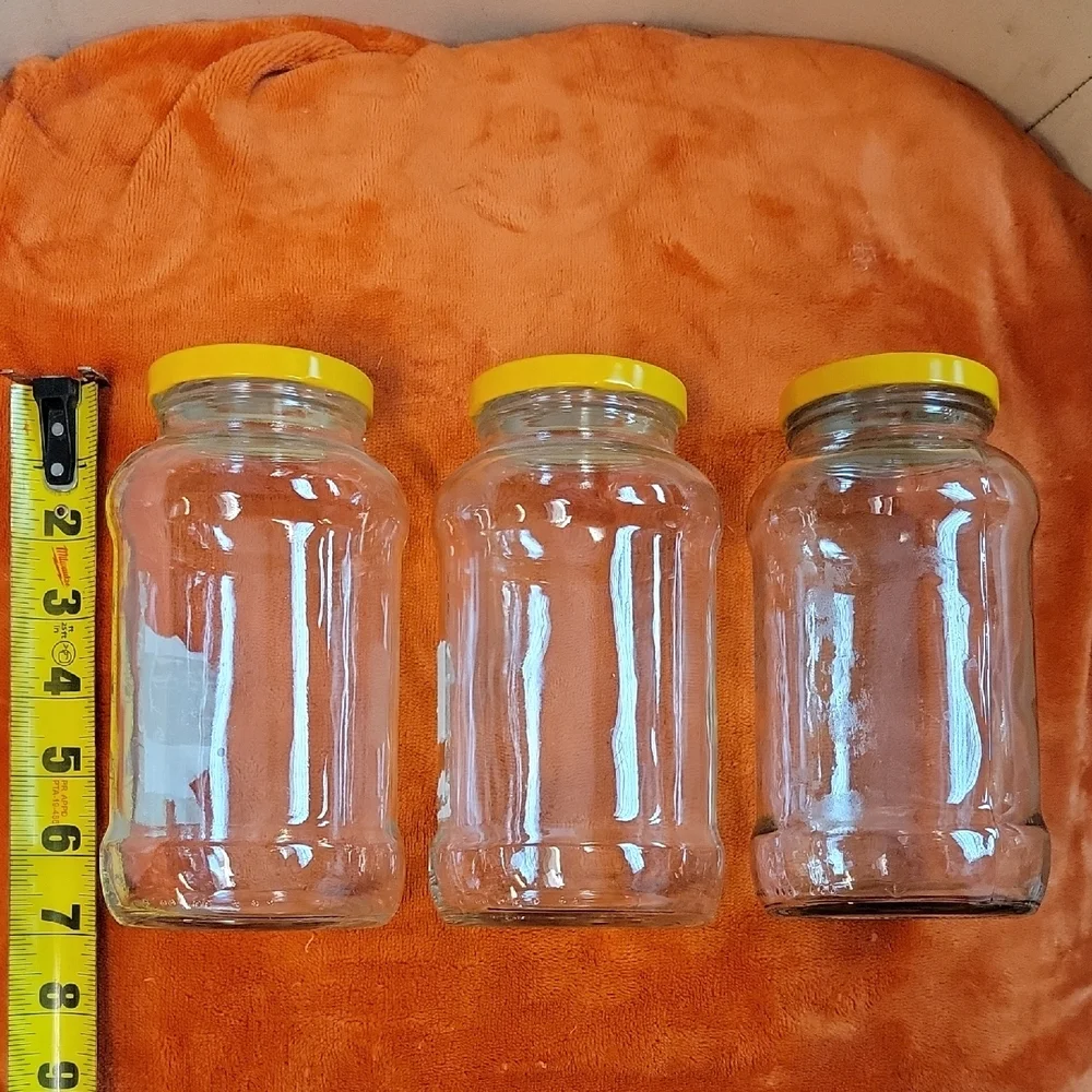 Miscellaneous Glass & Plastic Storage Jars - Set of Ten